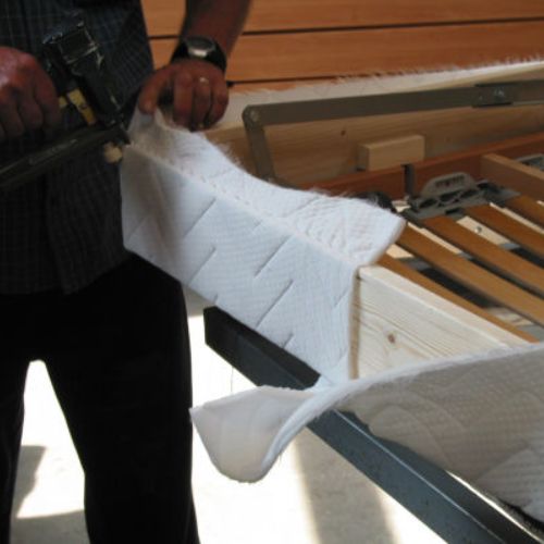 garnissage matelas